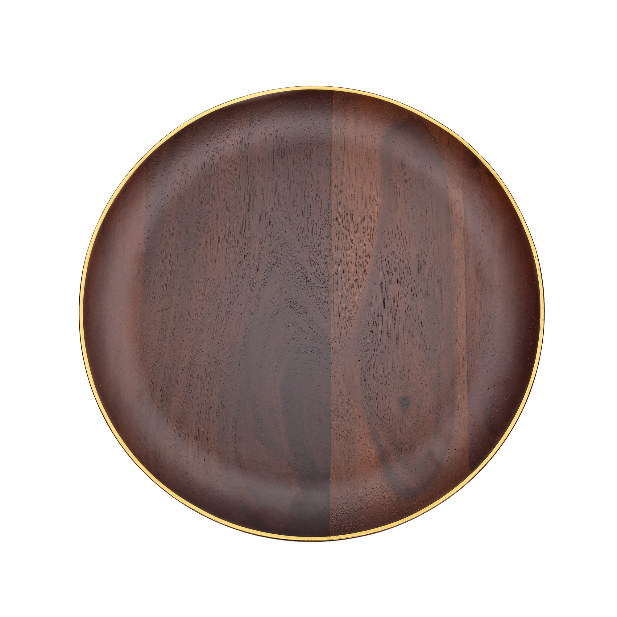 Wooden Under A Plate