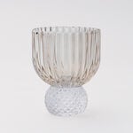 طقم أوعية حلوى لا ميسا زجاج لون عسلي 4 قطع image number 1