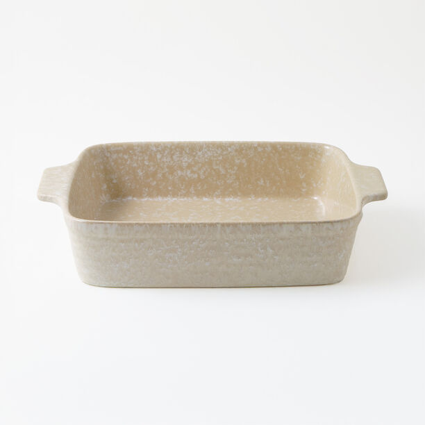  La Mesa oven to table wavy rectangular dish 33*22.5*7cm, beige image number 1