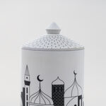 Homez Hilal Dome Decoration Item With Candle Wax, 10*10*18 cm image number 1