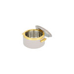 La Mesa matte lailac& gold plastic food warmer 1L image number 3