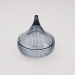 دلتي وعاء تمر زجاج 15 مل، رمادي image number 3