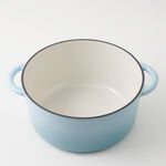 Alberto enameled cast iron dutch oven 6L, blue image number 4