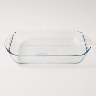 Anchor hocking clear glass baking dish 3.78ltr