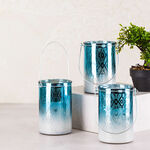 Candle Holder "Casablanca" Blue image number 2