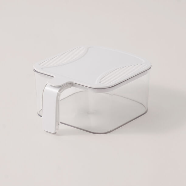 Alberto plastic rice dispenser, white 11kg image number 4