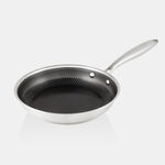 Alberto Stainless Steel Frypan With Lid 28 Cm image number 1