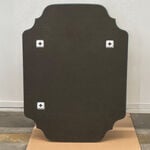 Homez modern hanging mirror silver 60*80 cm image number 1