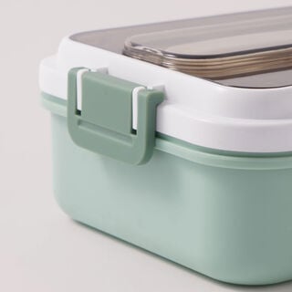 Alberto stainless steel lunchbox, green 1200ml