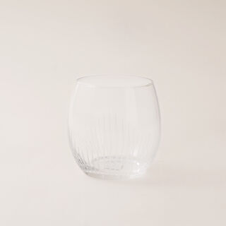 La Mesa 6 pcs striped glass 8.5*8.5*8 cm