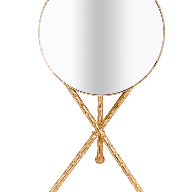 Metal Side Table Gold  image number 3