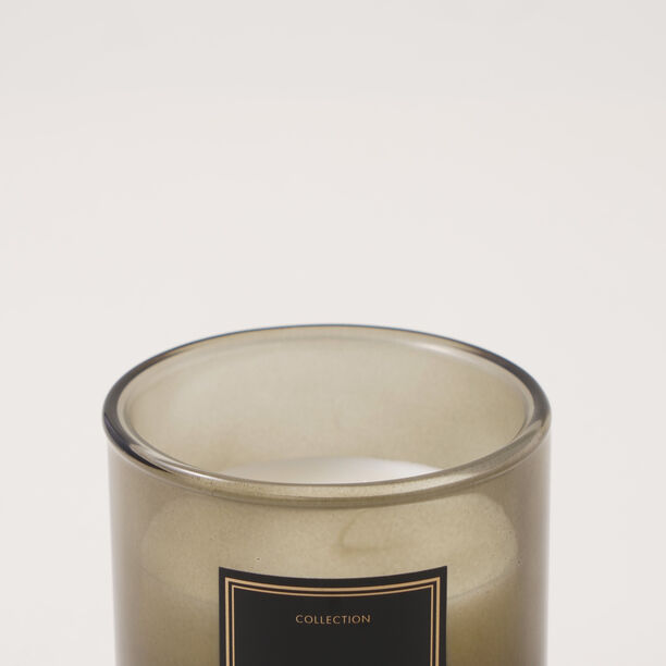 Coconut Teak Scented Glass Candle image number 3