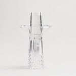 هومز مبخرة عود دايموند زجاج 16*16*30سم، شفافة image number 1