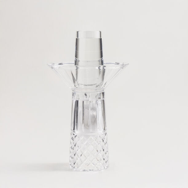 هومز مبخرة عود دايموند زجاج 16*16*30سم، شفافة image number 1