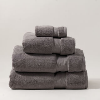 Boutique Blanche Microcotton Hand Towel, Grey, 100*50Cm