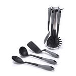 6 Pcs Cooking Utensils with Rotating Stand image number 2