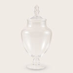 Alberto glass pear shape candy jar image number 2