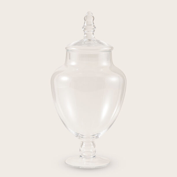 Alberto glass pear shape candy jar image number 2