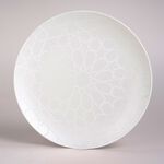 La Mesa white porcelain 18 pc dinner set image number 1