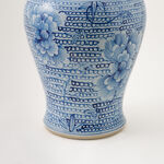 Blue ceramic decorative jar dia 56cm image number 2