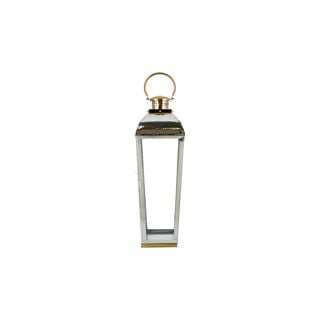 Lantern Gold And Silver 25.4 Cm X Ht:71 Cm