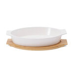 Oval Plate With Bamboo image number 0