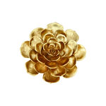 Wall Decoration Flower Gold image number 0