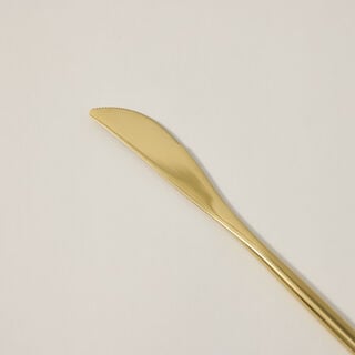 16 Pcs Cutlery Set Modern Gold