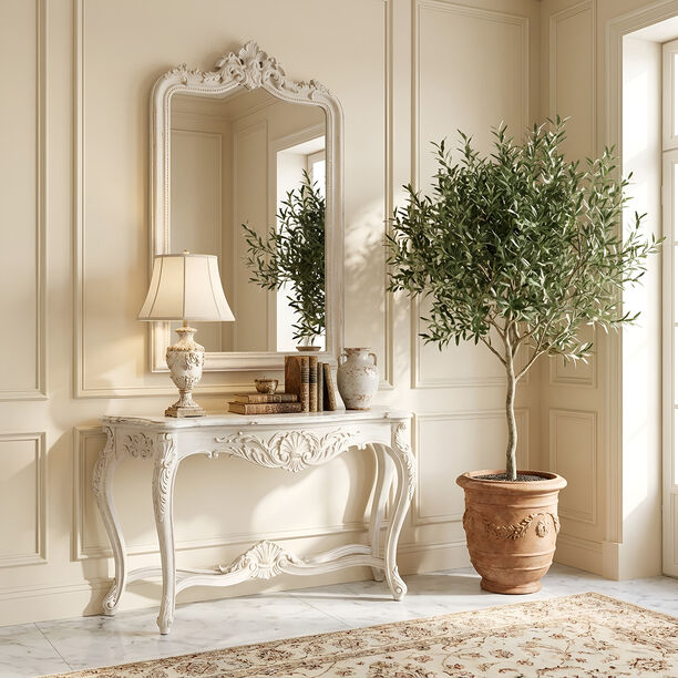 Homez antique hanging mirror 80*130cm, silver image number 2