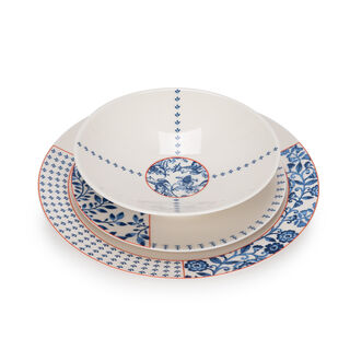 Porland 24 Pcs Dinner Set Serve 6 Persons,Folsky