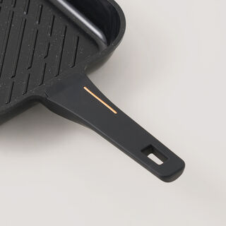 Alberto aluminum grill pan 2.2l, black