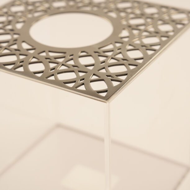 Homez acrylic tissue box Kairouan collection 15*15*15cm image number 1