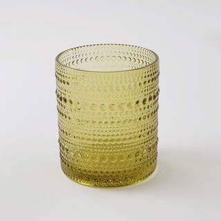 La Mesa 4 Pcs Highball Glass Set, Olive Green 8*8*10Cm