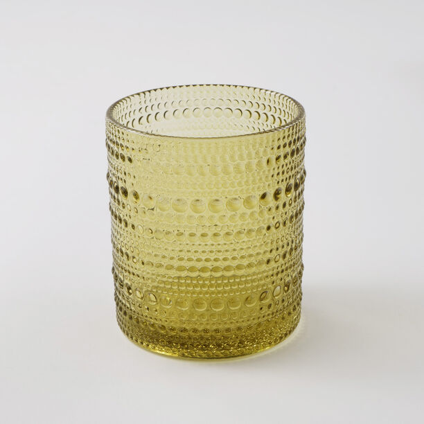 La Mesa 4 Pcs Highball Glass Set, Olive Green 8*8*10Cm image number 3