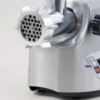 Alberto meat grinder aluminum die casting polypropylene 1.5kg/min