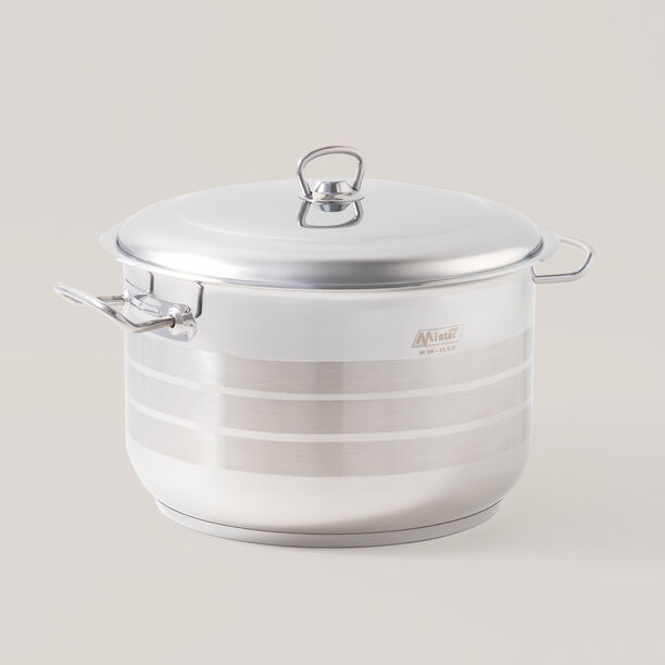Mister Cook Single Stainless Steel Pot 26Cm, 8.5L image number 0