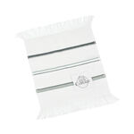 Face Towel Stripe White image number 0