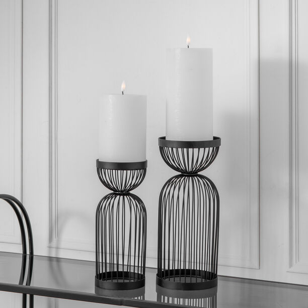 Wired metal candle holder 13*13*31.5cm image number 0