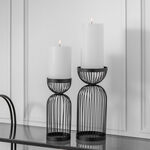 Wired metal candle holder 13*13*31.5cm image number 0