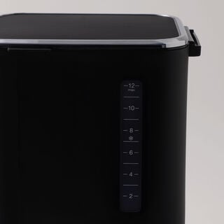 Alberto polypropylene coffee maker, black 1.8L 1100W