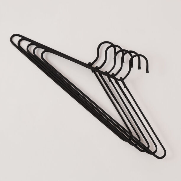 Homez velvet scarf hanger, black 46*38*18 cm image number 0