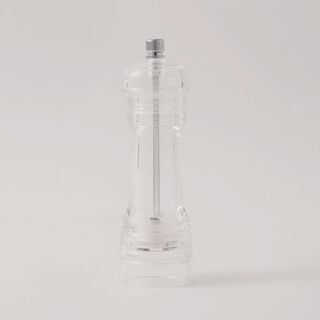 Alberto 2pcs acrylic salt and pepper mill set, clear 5.1*5.1*16.7