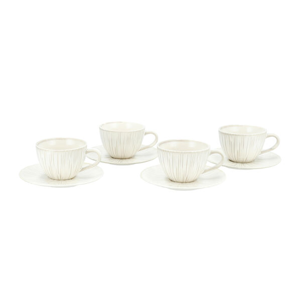  11Pc White Fig English Tea Set image number 2
