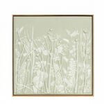 Homez Canvas Wall Painting 60*60*3.8Cm, Green image number 1