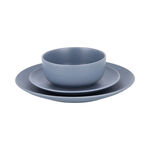 La Mesa blue stoneware 18 pc Dinner set image number 1
