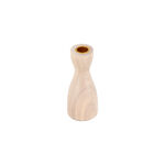 Wood Candle Holder Wood Small image number 2