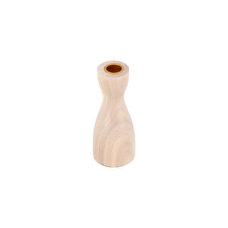 Wood Candle Holder Wood Small