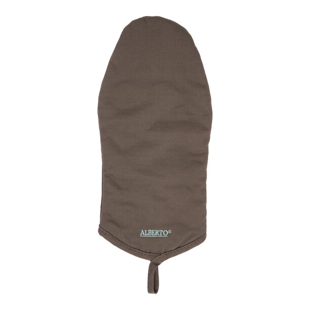 Alberto Cotton And Silicone Glove Heat Resistant Brown & Blue image number 1