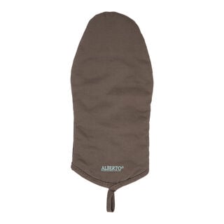 Alberto Cotton And Silicone Glove Heat Resistant Brown & Blue