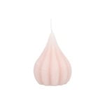 Pear Shape Candle Rustic Pink 7.5*10 cm image number 1